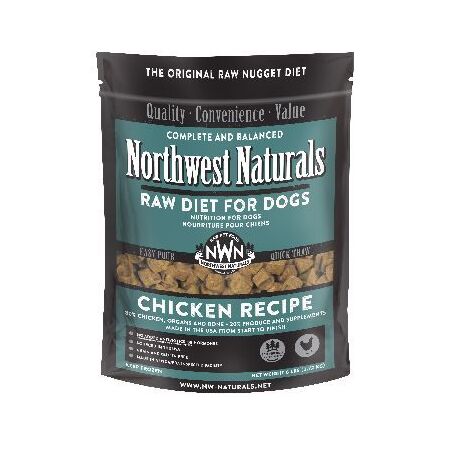 Northwest Naturals Dog Frozen Chicken Nuggets 6#