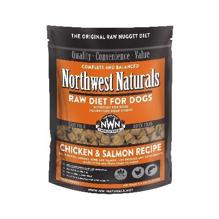 Northwest Naturals Dog Frozen Chicken & Salmon Nuggets 6#
