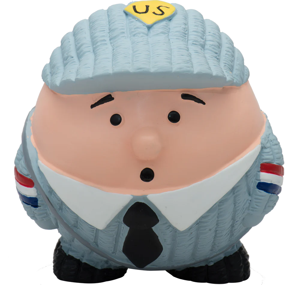 Hugglehounds Ruff-Tex Rubber Mail Carrier Large