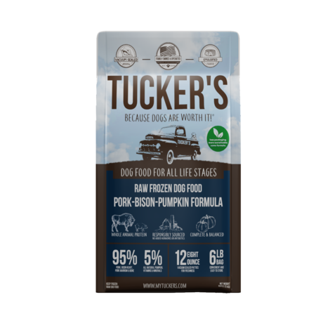 Tucker's Dog Frozen Pork, Bison & Pumpkin 6#