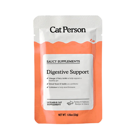 Weruva Cat Supplement Cat Person Wet Digestive Support Turkey Salmon 1.05 oz