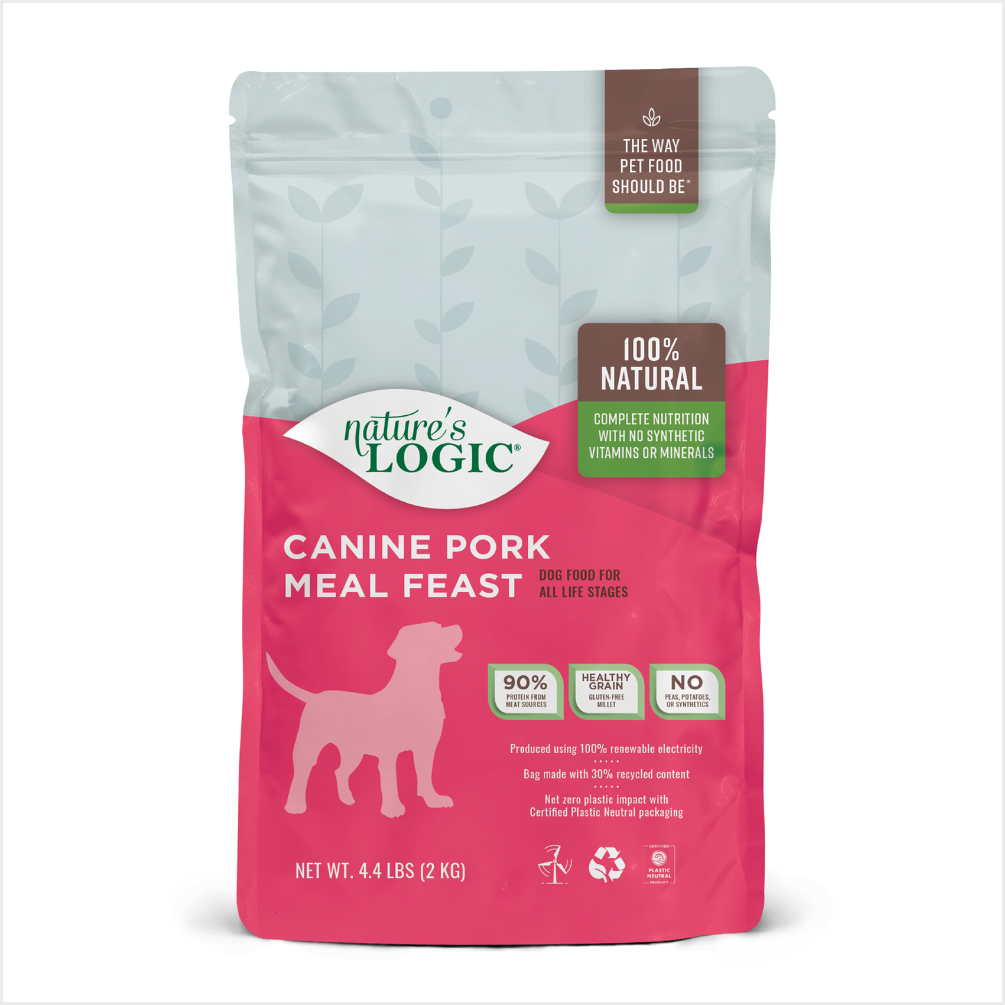 Nature's Logic Dog Dry Pork 25#