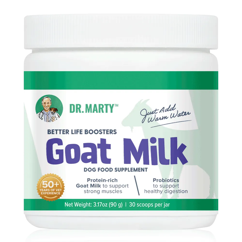 Dr. Marty Dog Topper Boosters Goat Milk 3.17 oz