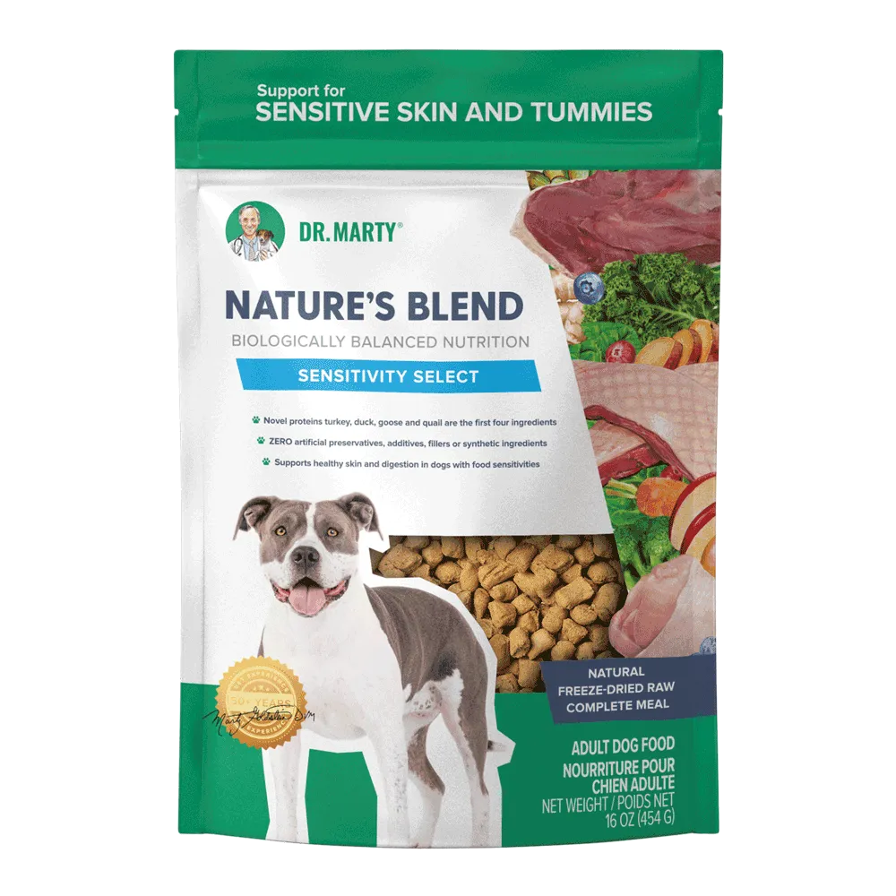 Dr Marty Dog FD Nature's Blend Sensitivity Select 16oz