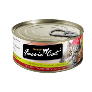 Fussie Cat Can Premium Tuna & Salmon in Aspic 2.82