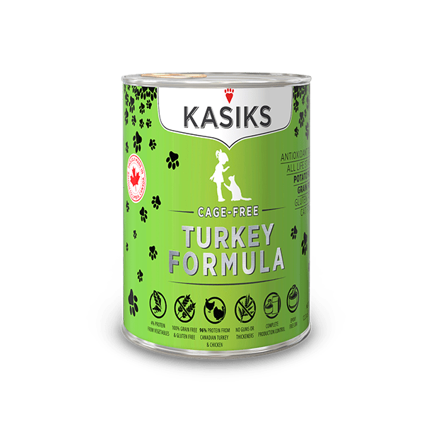 FirstMate Cat Can GF Kasiks Cage Free Turkey Formula 12.2 oz