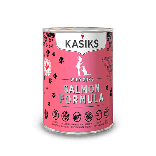 FirstMate Cat Can GF Kasiks Wild Coho Salmon Formula 12.2 oz