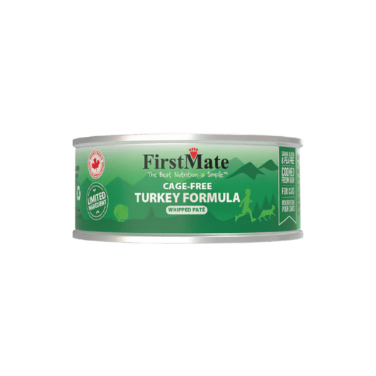 FirstMate Cat Can GF LID Cage Free Turkey 3.2 oz