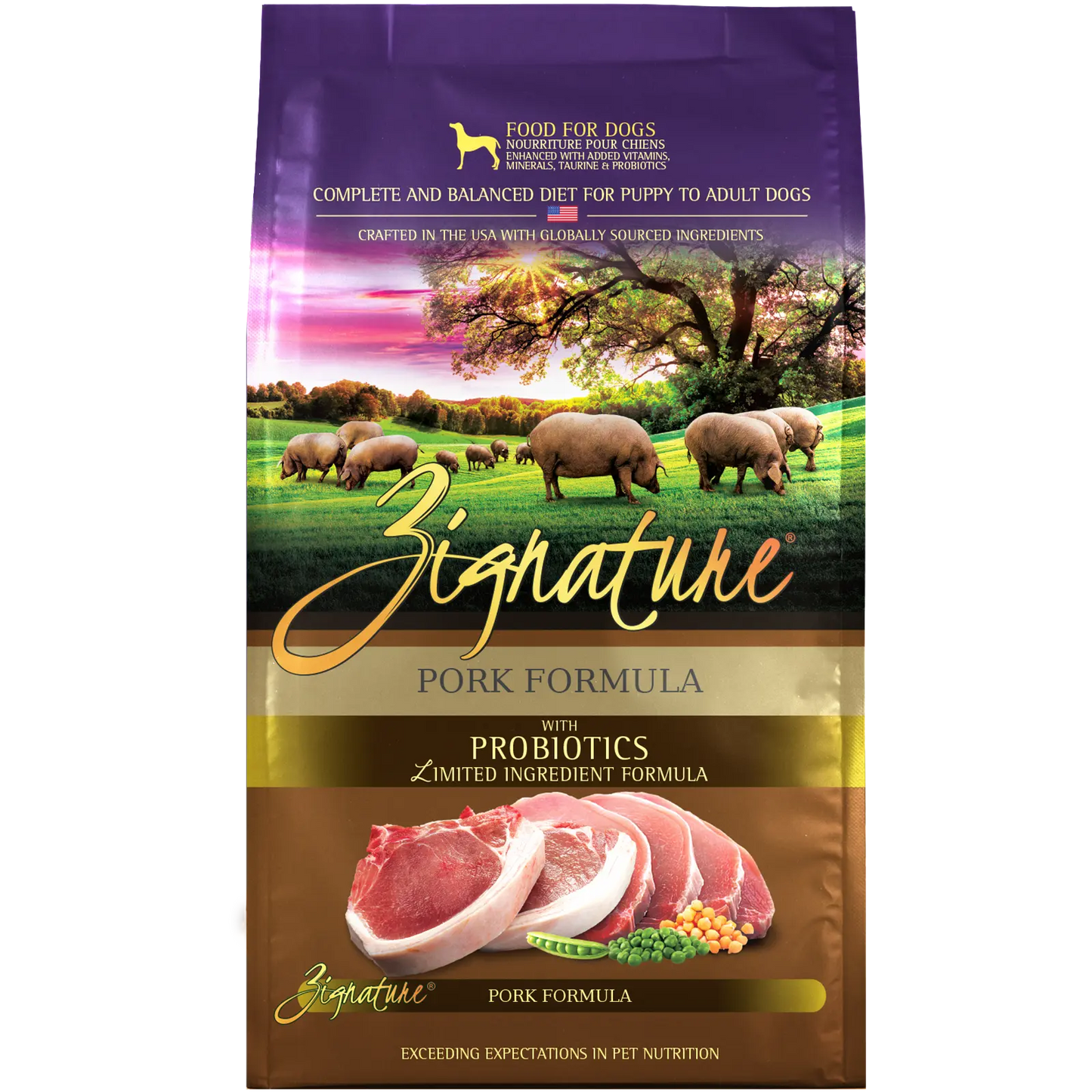 Zignature Dog Dry GF Pork Formula 4#