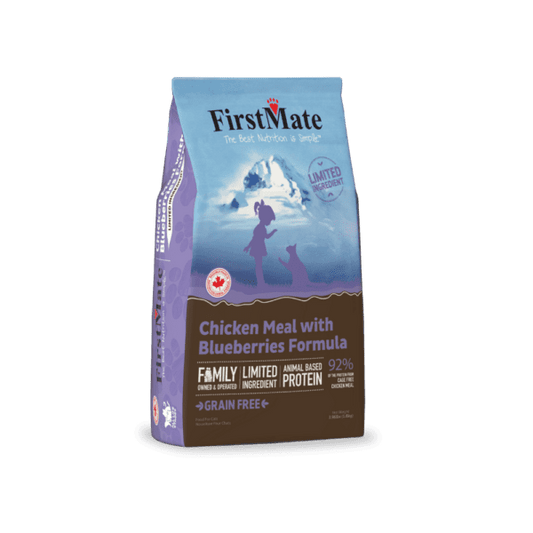 FirstMate Cat Dry GF LID Chicken w/Blueberries 10#