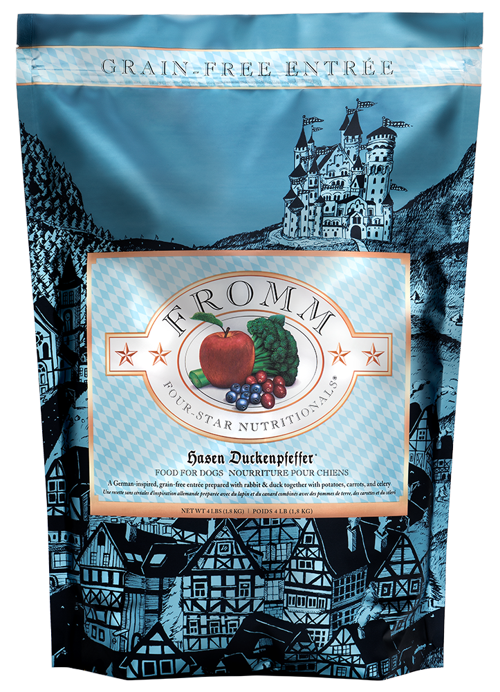 FROMM Dog Dry Grain-Free 4 Star Hasen Duckenpfeffer Duck/Rabbit 04lb