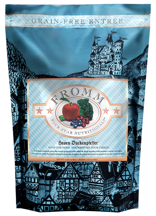 FROMM Dog Dry Grain-Free 4 Star Hasen Duckenpfeffer Duck/Rabbit 04lb