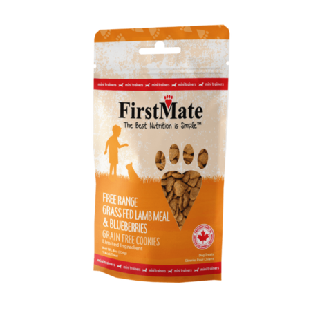 FirstMate Treat Mini Lamb/Blueberry 8oz
