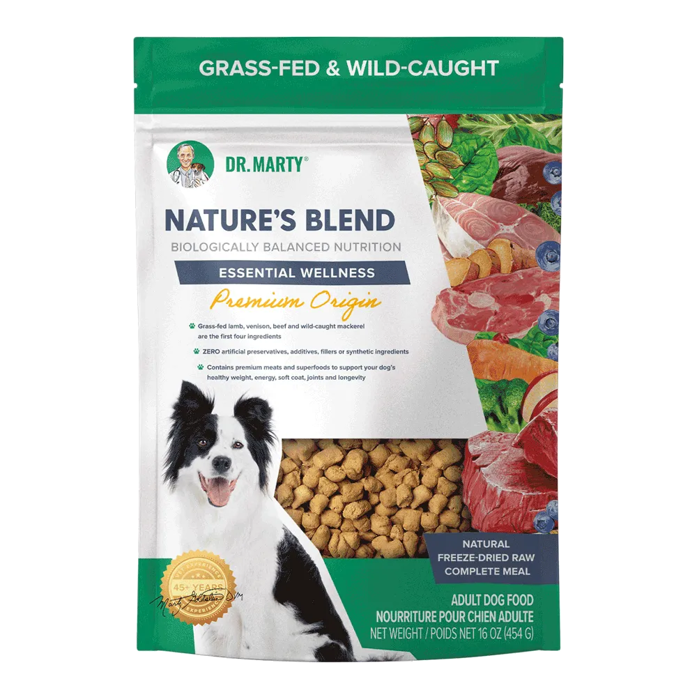 Dr. Marty Dog Food FD Nature's Blend Premium Origin 16 oz