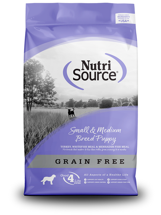 NutriSource Dog Dry GF Puppy Small/Medium Breed 12#