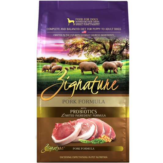Zignature Dog Dry GF Pork Formula 4#