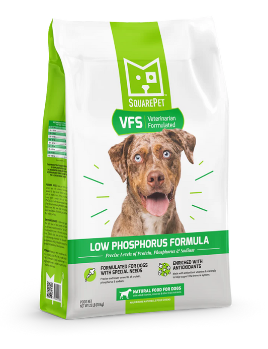 SquarePet VFS Low Phosphorus Dry Dog Food, 4.4-lb