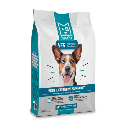 SquarePet VFS Skin & Digestive Support Formula Dry Dog Food, 4.4-lb