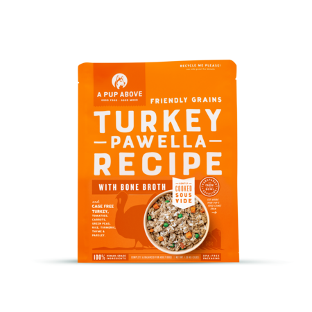 A Pup Above Dog Frozen Gently Cooked Turkey Pawella 3#