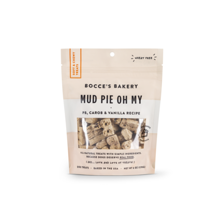 Bocce's Dog Treat Everyday Soft & Chewy Mud Pie Oh My 6 oz