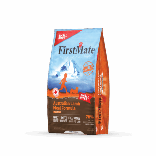 FirstMate Dog Dry GF LID Australian Lamb Sm Bites 5#