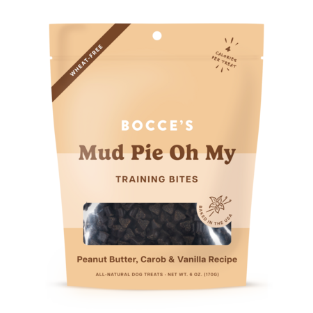 Bocce's Dog Treat Everyday Training Bites Mud Pie Oh My 6 oz